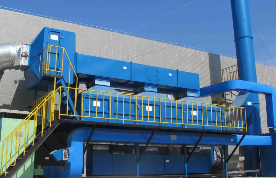 ​钢铁厂高炉催化燃烧设备技术应用